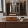 Wooden Jewelry Box European Keepsake HighEnd Home Decor for Dressing Table, Study,
