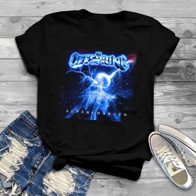 New Offspring Shirt Supercharged Short Sleeve Cotton SHirt Unisex T-Shirt
