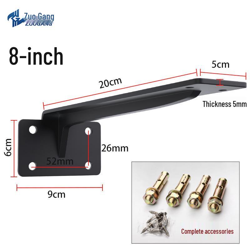 Schwerlast-Schwebender TV-Schrankhalter: Verbreiterte & Verdickte Dreieckige Regalstütze