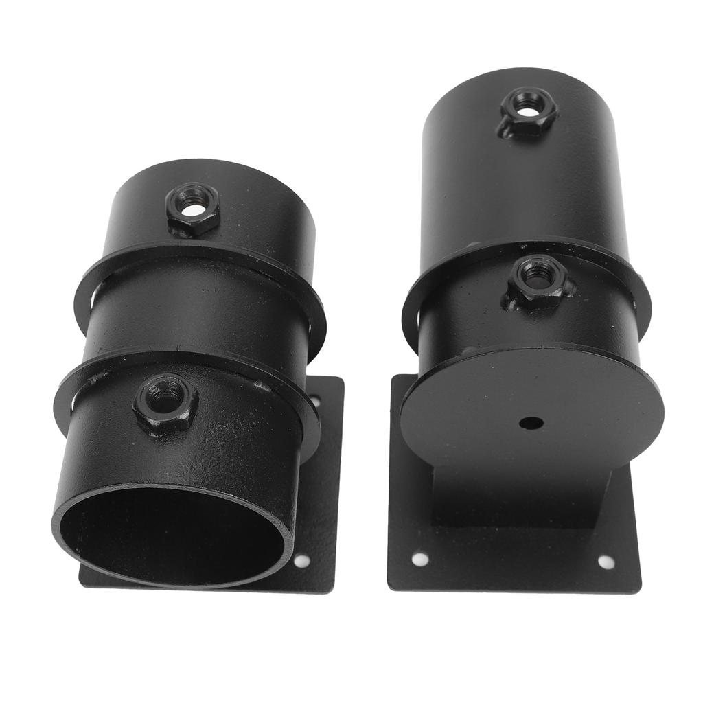 Supporto per Ombrellone da Patio per Ringhiera in Legno Metallo Regolabile Morsetto per Ombrellone da Patio Supporto per Balcone Esterno