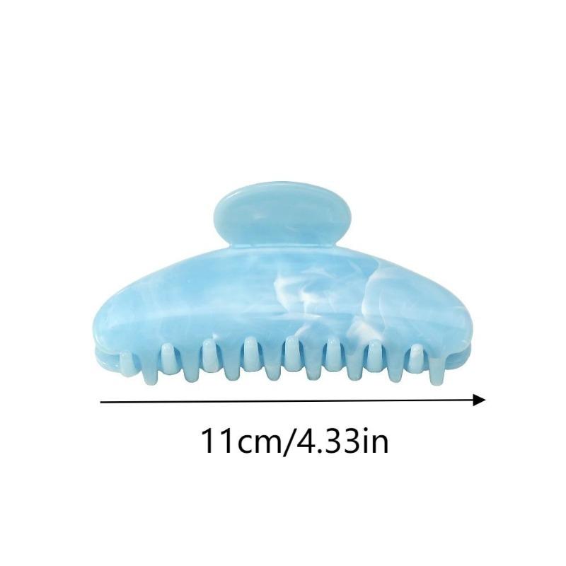 Imitation Acetate Jelly Color Hair Clip Women's High-end Hair Shark Clip Temperament Hair Accessories