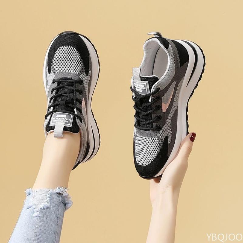 Fashion Spring summer new sports fashion mesh breathable casual shoes simple comfortable anti slip wear-resistant women's shoes