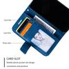 For iPhone 12 Mini Case Wallet Leather Phone Cover Skin-touch Texture