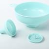 Embudo de boca ancha de plástico 3 en 1 para envasar mermeladas, ensaladas, tarros, filtros para latas, aceite, vino, agua, especias, accesorios de cocina, herramientas y gadgets