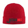 Logo JDM Knitted Hat for Women Men Skullies Beanies Winter Hat Acrylic Drift Car Warm Caps