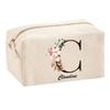 Claudine Multi-function Pouch Letter Flower Birthday Christmas Gift Personalized Idea Back To School | School Pouch Office Supplies