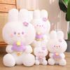 Sweet Cute Bunny Plush Toy Cushion For Girls Stuffed Doll Pillow Dolls Gift