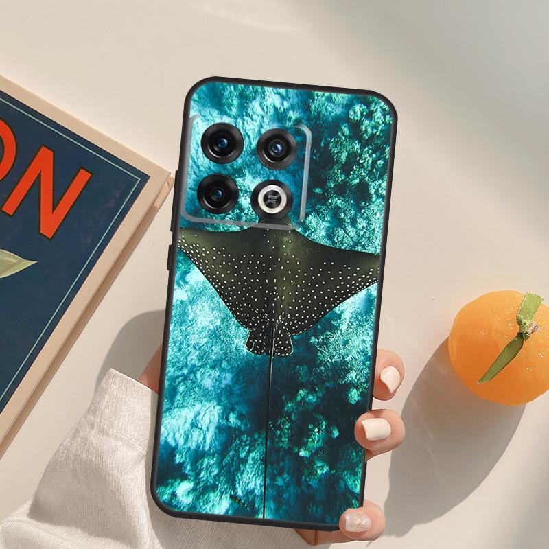 

Animal Manta Ray Case For OnePlus Ace 8T 9R 9RT 10T 8 9 11 10 Pro Cover For OnePlus Nord 2 2T N10 N20 N100 CE OnePlus 11