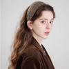1 Stück Neue Einfarbige Hohe Schädeldecke Haarband Schlicht Vielseitig Haaraccessoires ins Mädchen Haare Festklemmen Waschen Gesichtsmaske Stirnband