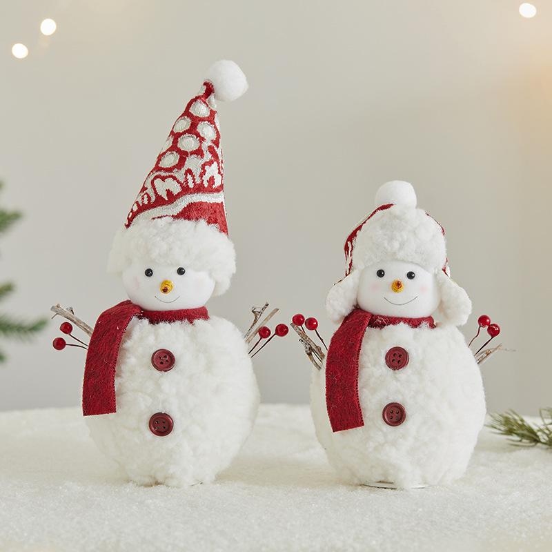 Christmas Snowman Foam Ornament for Home & Store Decoration