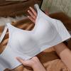 Womens Seamless Thin Underwire Bra Push Up Large Bust Minimizer Breathable Comfort