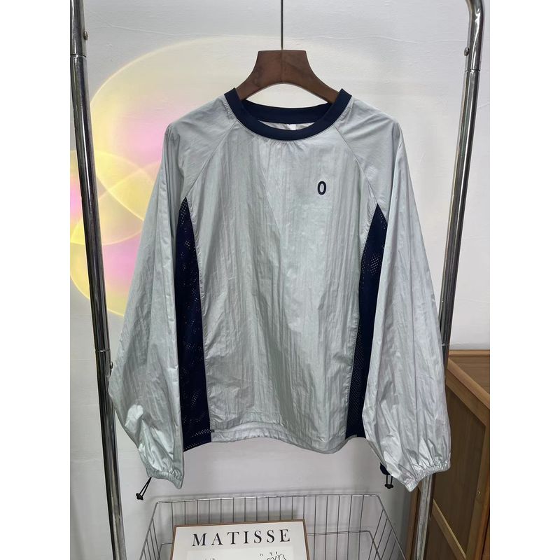 

Су Цзя Сяо 0! Быстросохнущая футболка для женщин, для занятий спортом на открытом воздухе и повседневной носки, влагоотводящая, дышащая, с защитой от солнца, свободный топ с длинным рукавом Light blue 2