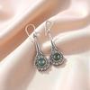 Natural Labradorite Gemstone 925 Sterling Silver Jewelry Handmade Earrings2.52" EE-77-26