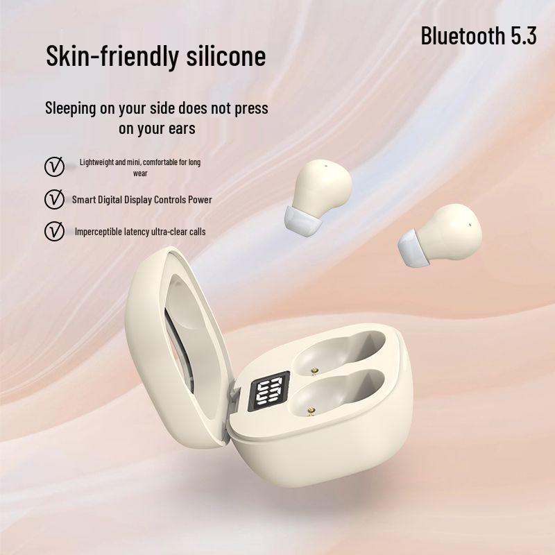 SK19 Ultra-Small Noise-Cancelling Bluetooth Sleep Earbuds