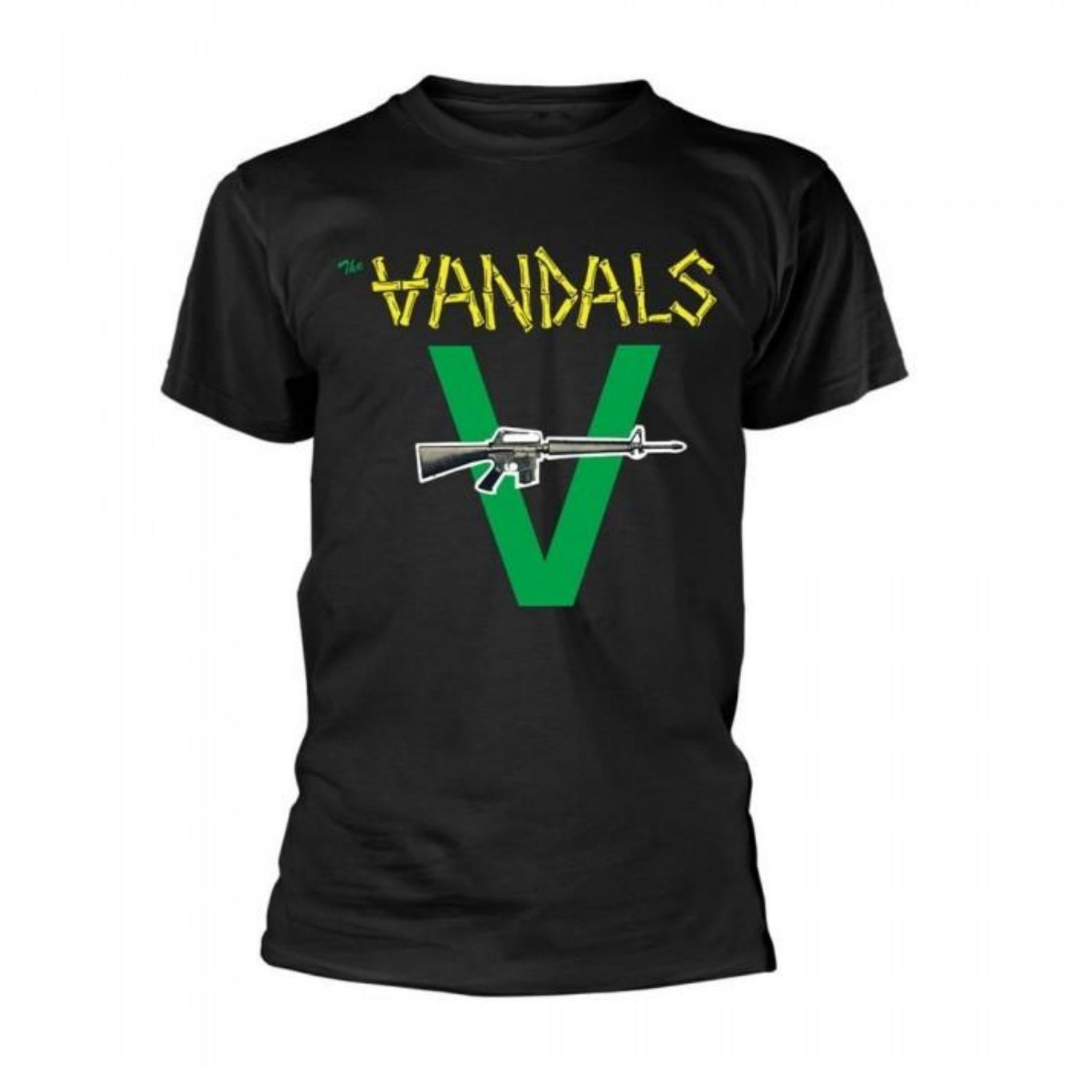 The Vandals Unisex Adult Peace Thru Vandalism T-Shirt S