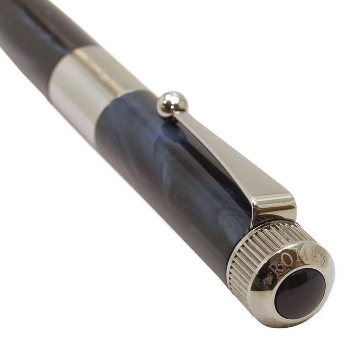 Romeo Ito-ya No. 3 Ballpoint Pen, Thick Barrel, Italian Blue R144
