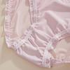 2pcs of Plus Size Female Summer Sexy Hollow Lace High Waisted Non Mark Breathable Triangle Briefs