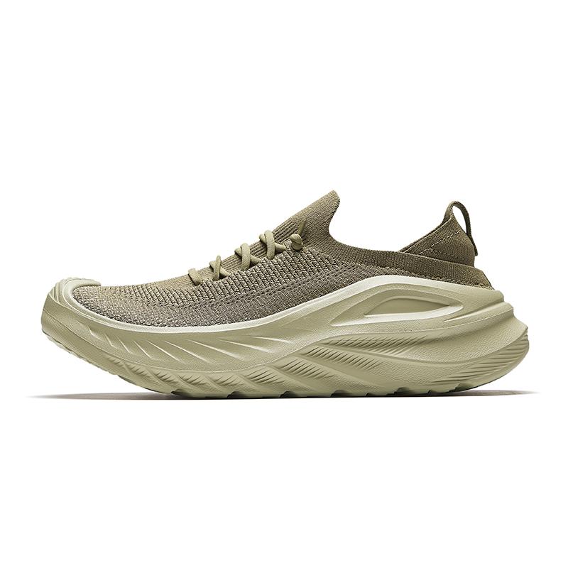 

new Anta Cushioning Height Increase With Rebound Low Top Casual Shoes Men s Green 42