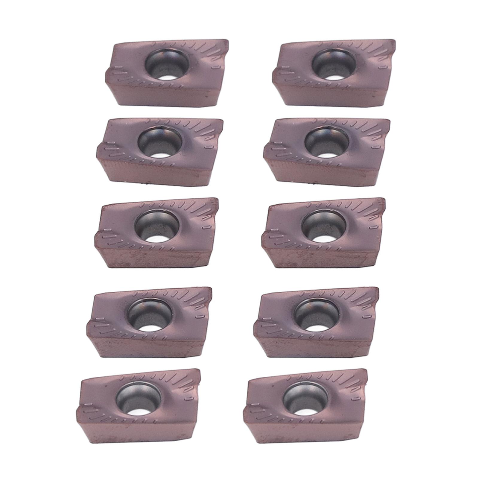 

10 шт. Фрезерні пластини з ЧПК Змінні токарні пластини Твердосплавні фінішні пластини з ЧПК