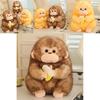 Adorable Plush Monkey Doll With Soft Pp Cotton Filling Perfect For Gifts And Collectors