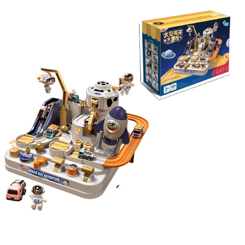 Children's Space-themed Adventure Car Set Educational And Fun Toy For Boys And Girls 4-6)