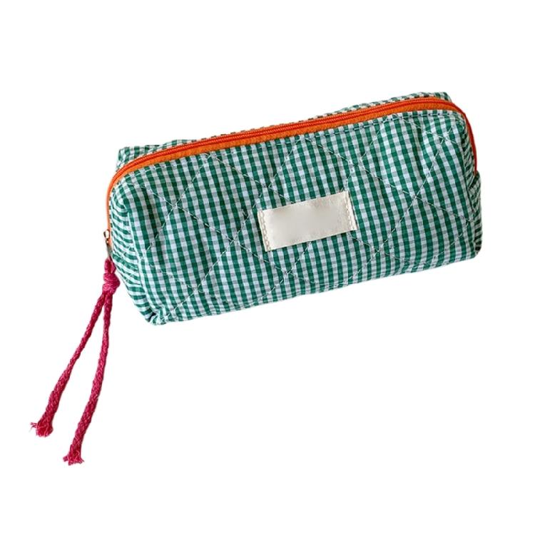 

Large Capacity Pen Case 7.5x3.5x2.4Inch Pen Pouches Multifunctionnal Pencil Case Travel Cosmetic Storage Bag for Girl зелёный