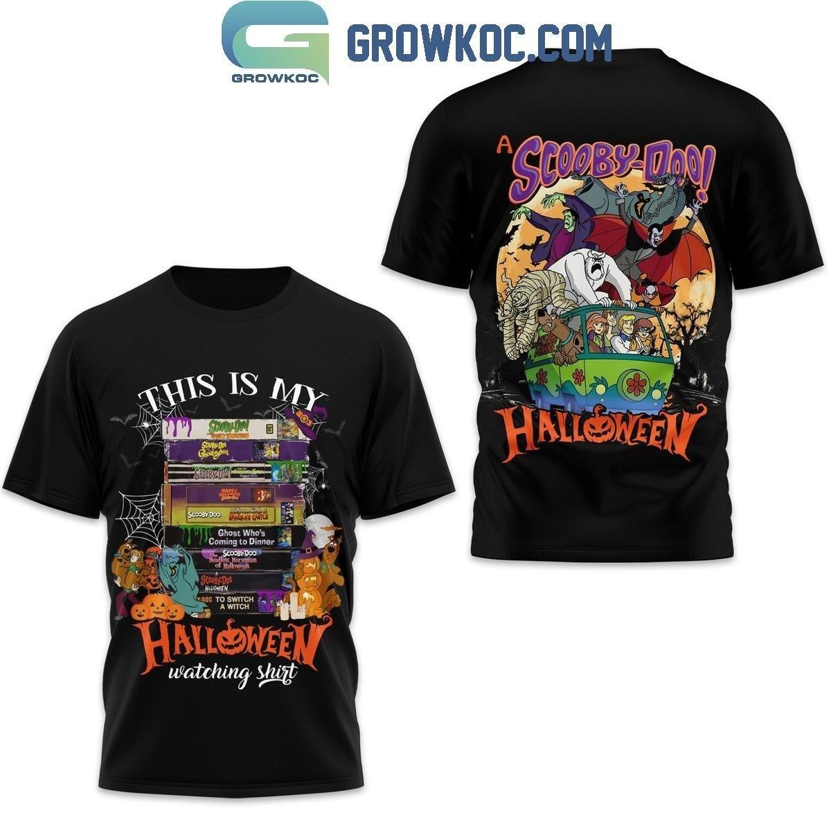 Scooby-Doo Halloween This Is My Watching Shirt 3D Shirt L