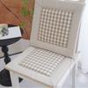 Soft Chair Cushion Linen/Sponge Seat Cushion Durable Chair Pad