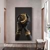 Black Hand With Golden Jewelry Canvas Paintings Posters And Prints African Art Modern Pictures Home Wall Decoration Background Wall Decoration