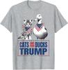SALE Cats and Ducks for Trump 2024 Kittens and Ducks for Trump Unisex T-Shirt Unisex T-Shirt