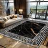 Nordic Style Large Area Rug for Living Room Abstract Decoration Carpet Luxury Bedroom Lounge Rugs Washable Sofa Coffee Table Mat