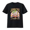 Vintage Retro Joshua Tree National Park Print Casual Outdoor Nature T Shirt Vintage Washed Top For Everyday Wear Streetwear
