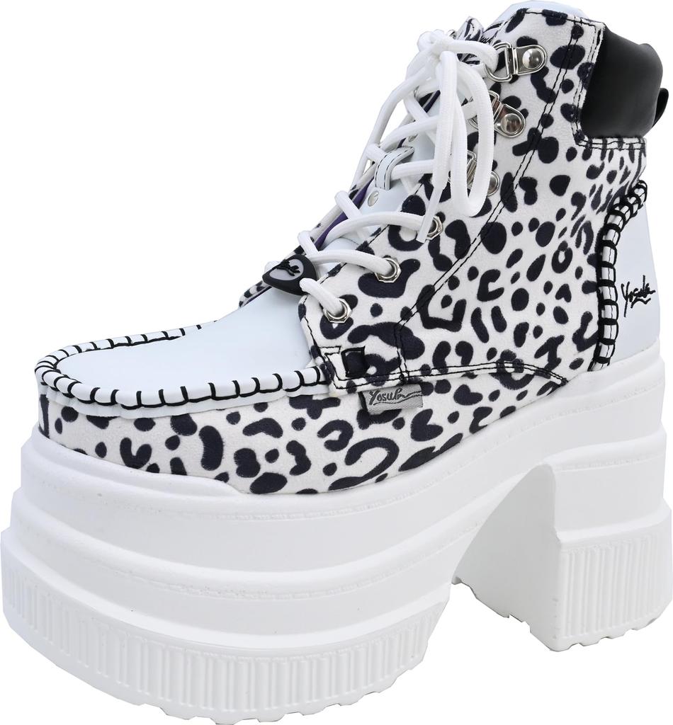 Kurzstiefel mit dicker Sohle zum Schnüren