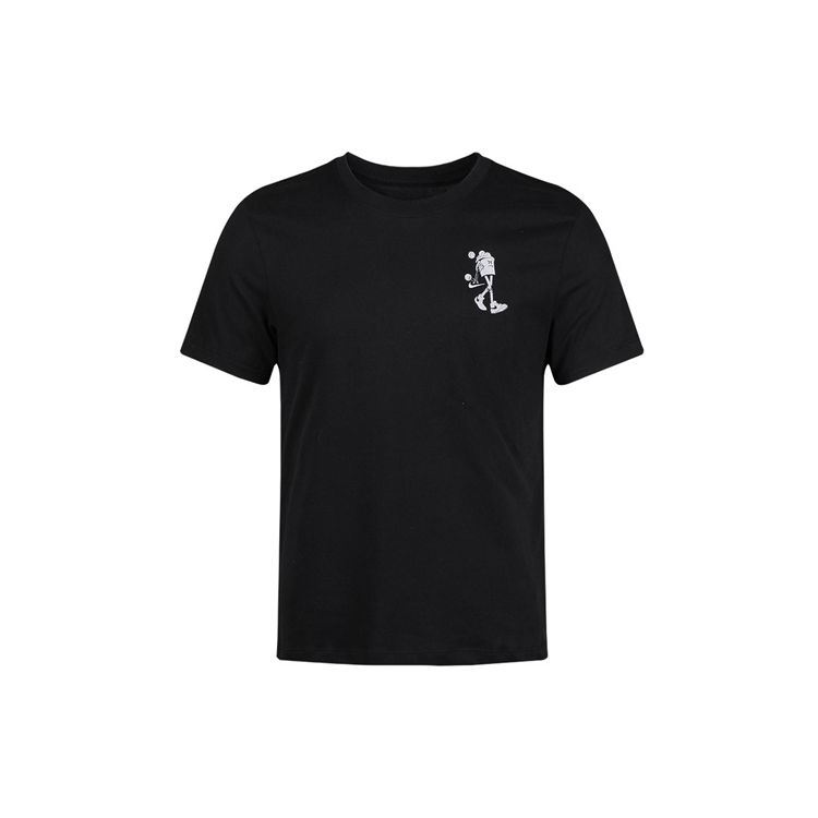 Nike Dri-FIT  Just Buckets  Basketball Graphic T-Shirt Black CD0959-010 M