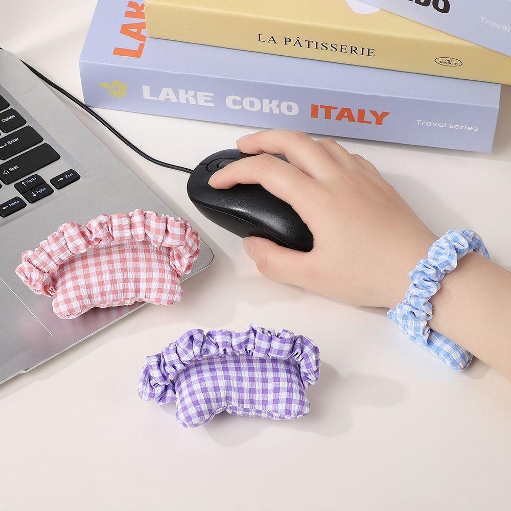 4Pcs/Set Ergonomic Mouse Wrist Rest Pad Comfortable Wrist Support Cushion  For Desk