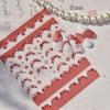 Tomoni Crystal Diamond Nail Stickers - Japanese Collaboration with Floral French Designs