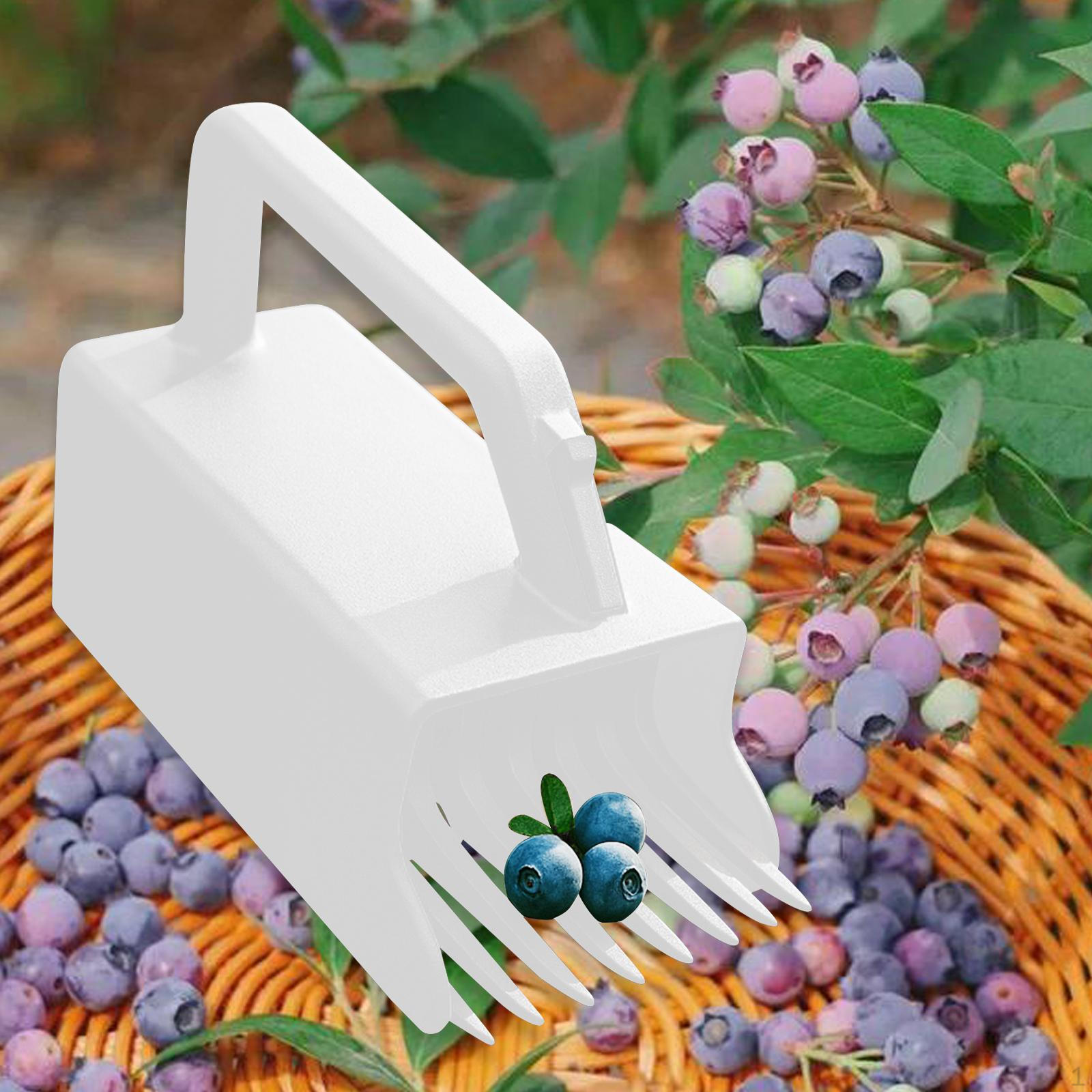 

Berry Harvest Tool with Handle And Comb for Blueberries червоний