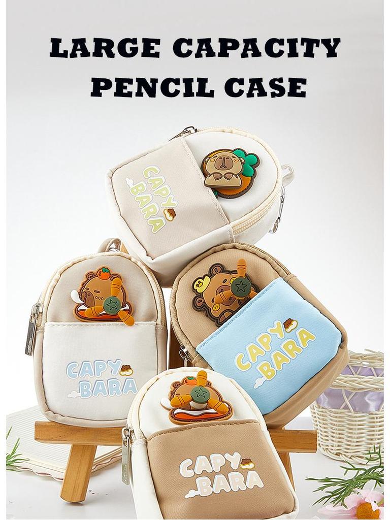 Children's Cartoon Coin Purse & Mini Backpack Keychain - Cute Earphone Bag & Card Holder