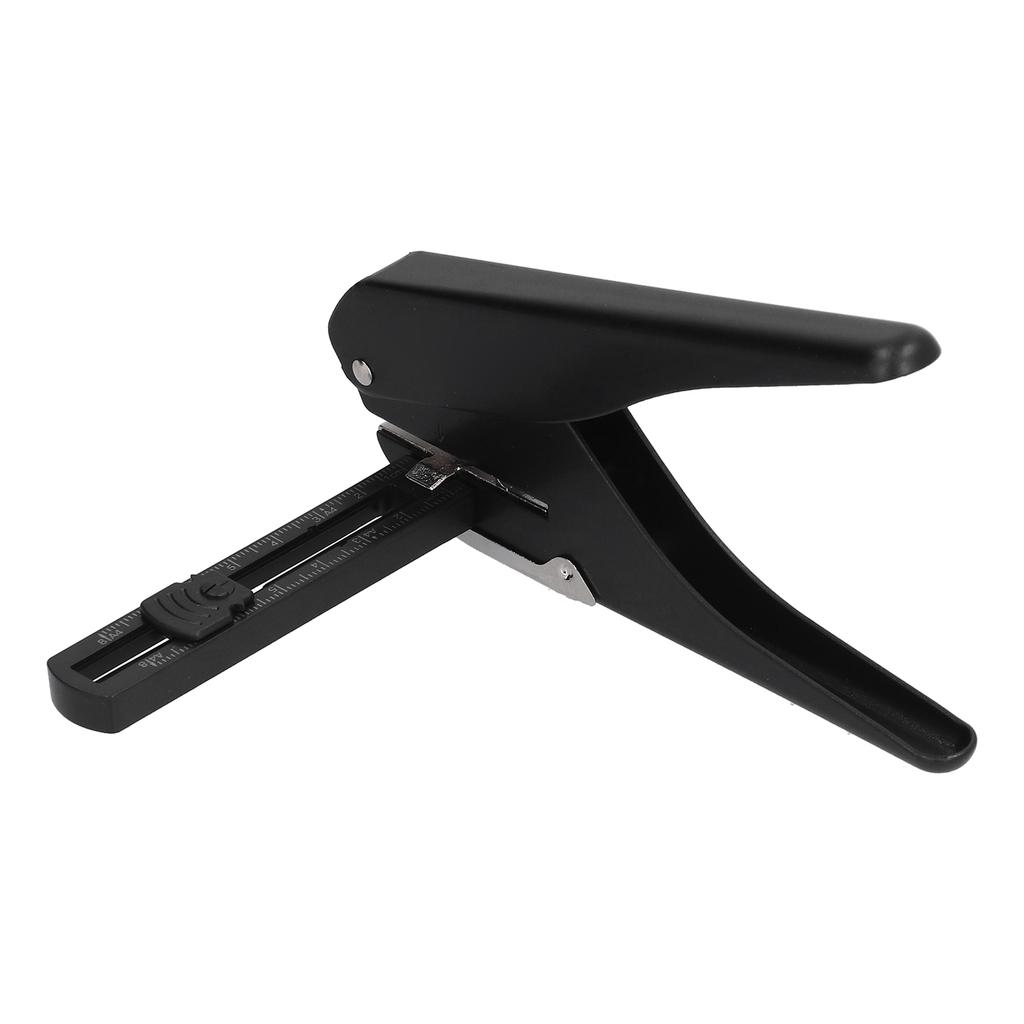 Paper Hole Punch Adjustable Hole Spacing Labor Saving Confetti Collection Design Punching Machine for Office