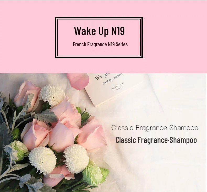 Xing Mu N19 Set: Anti-Schuppen-Shampoo, Glättendes Duschgel & Langanhaltender Duft-Conditioner.