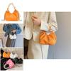 Stylish Bucket Shaped Handheld Crossbody Bag For Women With Elegant Chain Details Available In Multiple Colors
