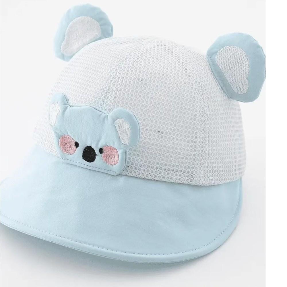 Adjustable Mesh Breathable Baby Hat Foldable Children Fishman Hat  for Outings
