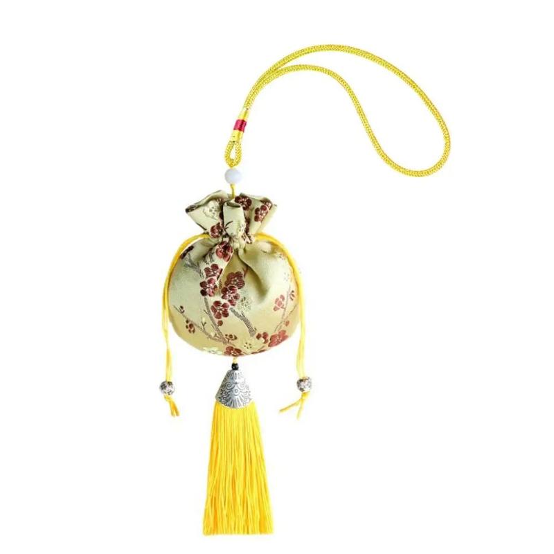 Sachet Sachet Empty Bag Chinese Style Jewelry Storage Handmade Vintage Tassel Lucky Embroidery Sachet Bag Drawstring Bag E6A4