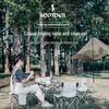 He Dawu Outdoor Roll-up Folding Table & Chair Set