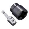 Universal Scissor Car Jack Adapter Rv Stabilizer Jack Drill Adapter Car Disassemble Tool Steel Ball Joint Rod Impact Wrench Tool