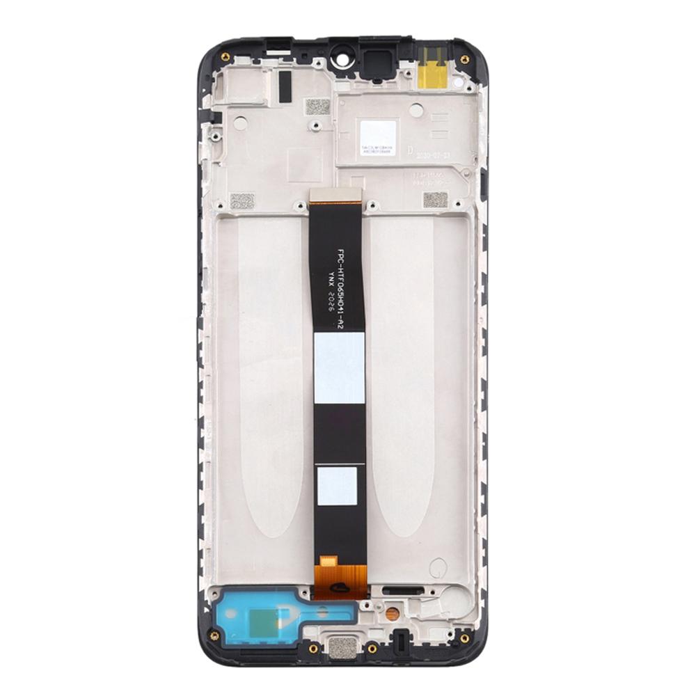 Klasse C, LCD-Bildschirm und Digitizer-Baugruppe + Rahmen für Xiaomi Redmi 10A Handy-Ersatzteile (Ohne Logo)