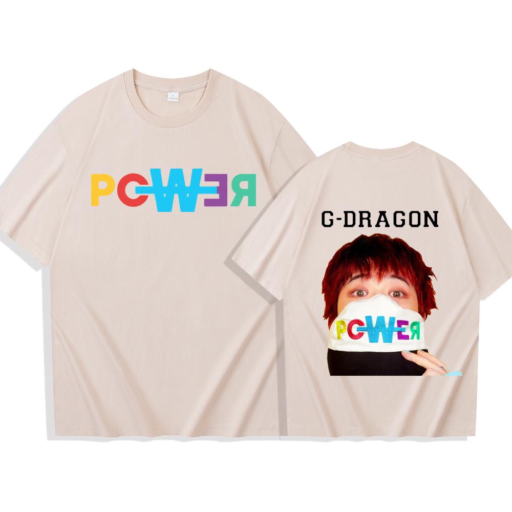

G-Dragon 2025 World Tour T-shirt Man Women Harajuku O-neck Summer Casual Shirt shirts for men shirts t shirts 4XL