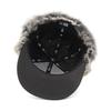 New Era 59FIFTY Flap Down Outdoor Solid Size 7 OD Water Repellent Fur Black Cap, Black, 3/8, 5950FD,