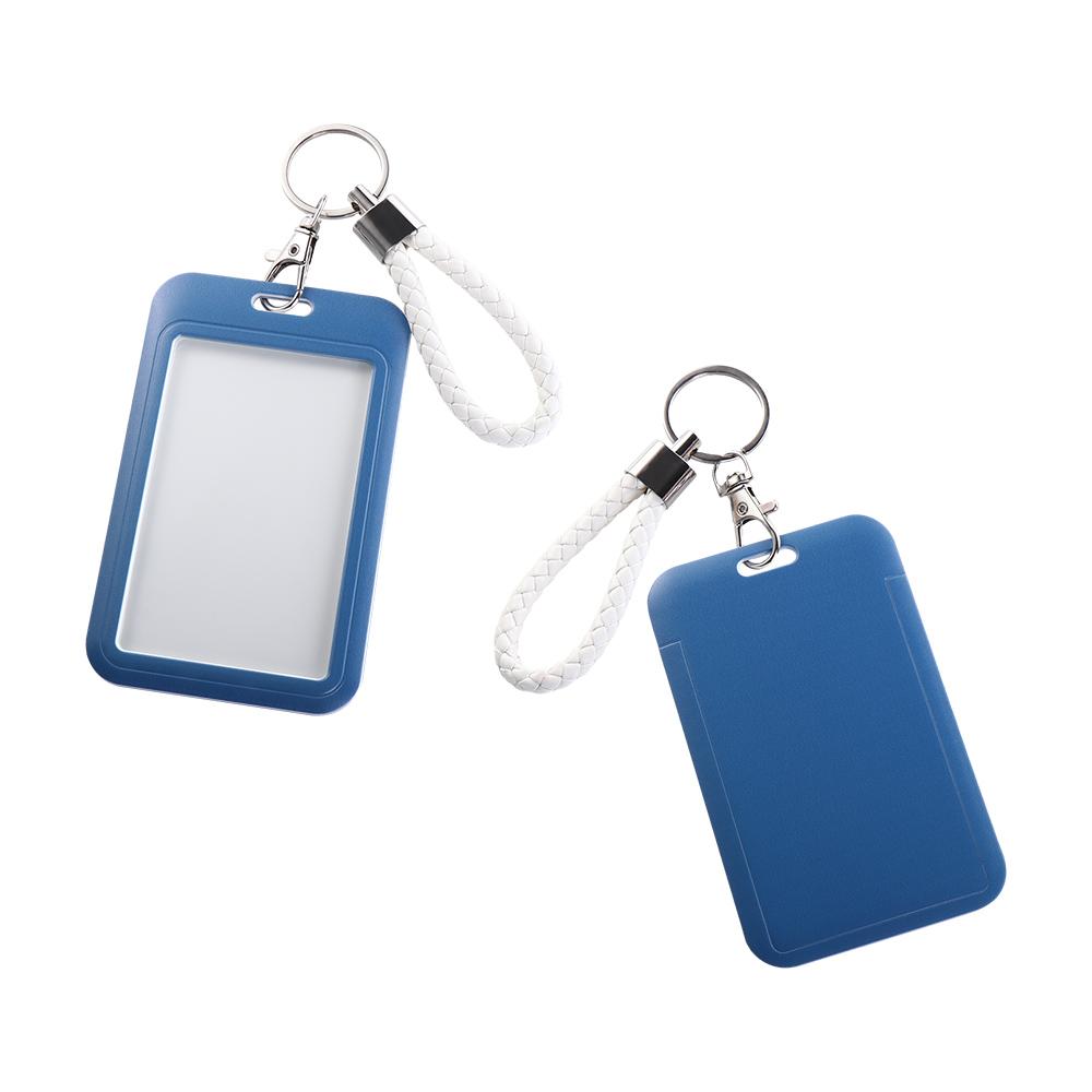 Men School Supplies Work Card Key Chain Business Credit Card ID Card Holders Bus Card Cover Badge Holders ID Card Protective