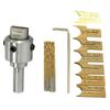 Wooden Beads Making Machine Kit Beads C-shaped Drill Bit Milling Cutter DIY Hand Crafts Bead Maker Planer Woodworking Tool